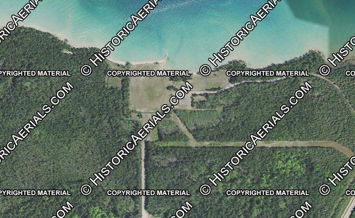 Big Rock Point Nuclear Power Plant - 2020 Aerial - Gone (newer photo)